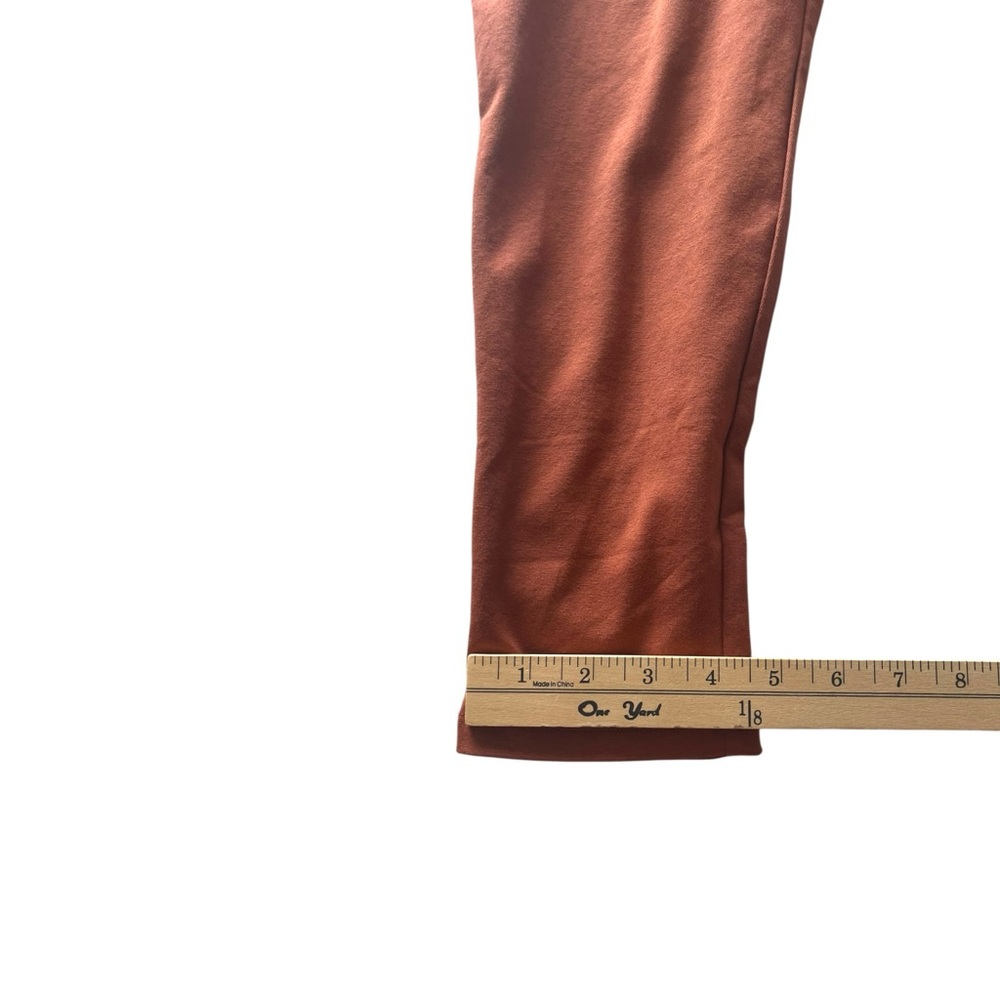 Maternity Rust Utility Jumpsuit - Picture 6 of 14